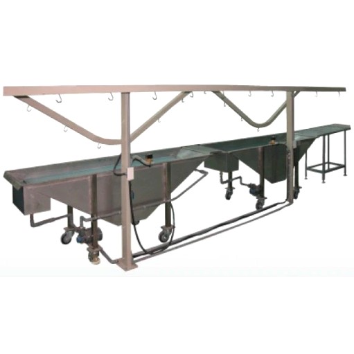 Automatinis vaško medžio valymo bakas