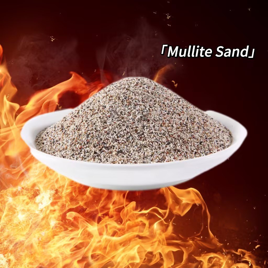 Mullitinis smėlis tiksliam investicijų liejimui Mullito smėlis ir milteliai liejiniams