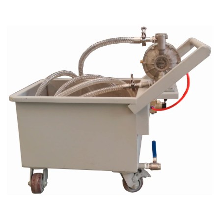 Netepančios konstrukcijos srutų siurblys